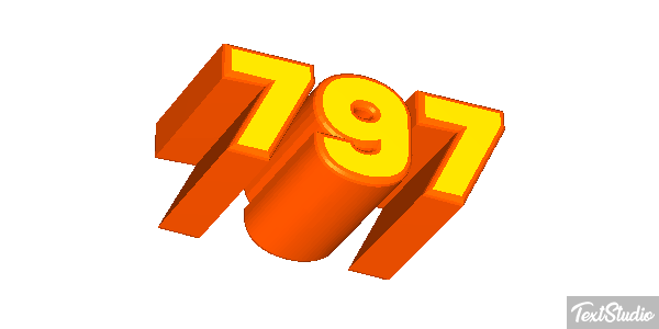 797 Effet de texte