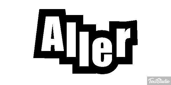 Aller Efekt tekstowy