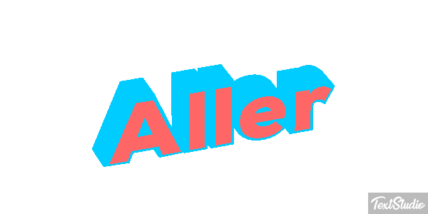 Aller Efekt tekstowy