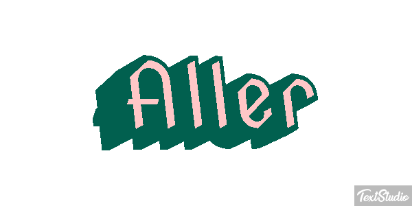 Aller Efekt tekstowy