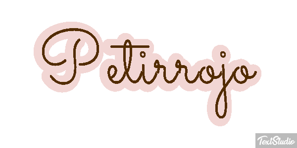 Petirrojo Efecto de texto