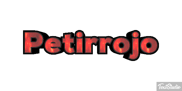 Petirrojo Efecto de texto