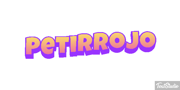 Petirrojo Efecto de texto