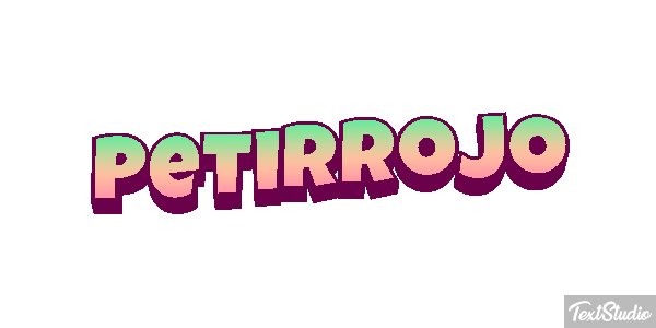 Petirrojo Efecto de texto