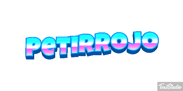 Petirrojo Efecto de texto