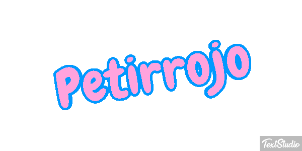 Petirrojo Efecto de texto
