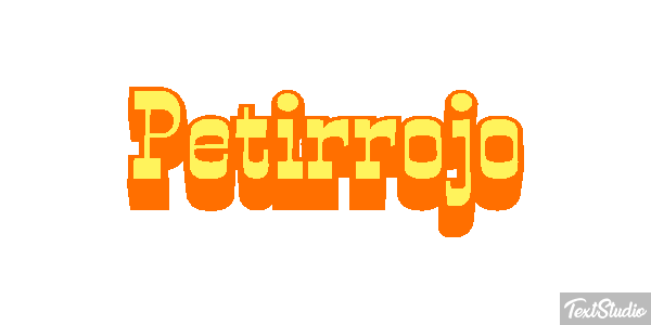 Petirrojo Efecto de texto