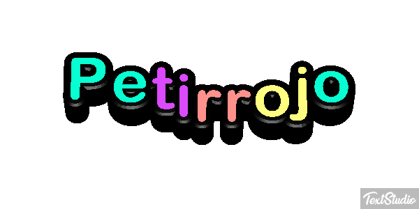Petirrojo Efecto de texto