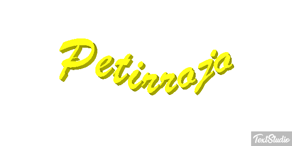 Petirrojo Efecto de texto
