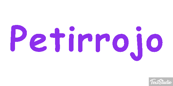 Petirrojo Efecto de texto