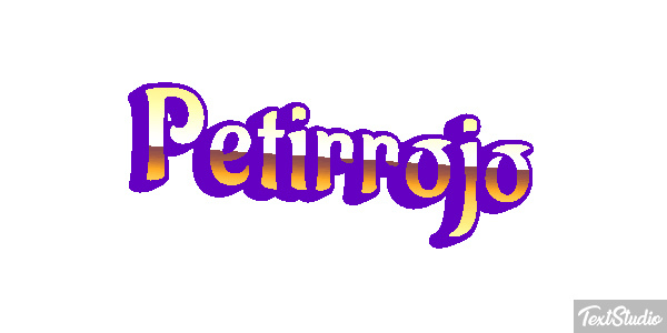 Petirrojo Efecto de texto
