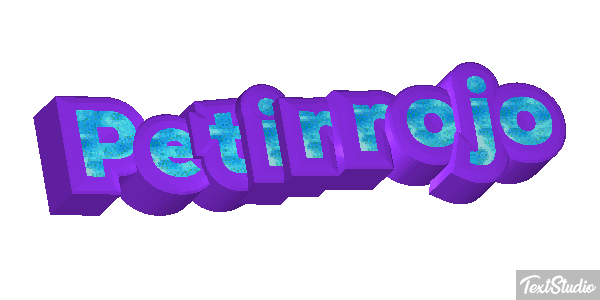 Petirrojo Efecto de texto