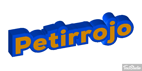 Petirrojo Efecto de texto