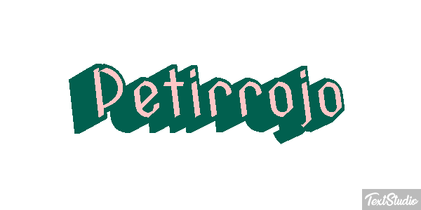 Petirrojo Efecto de texto