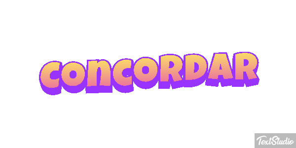 Concordar Effetto testo