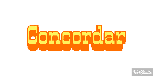 Concordar Effetto testo