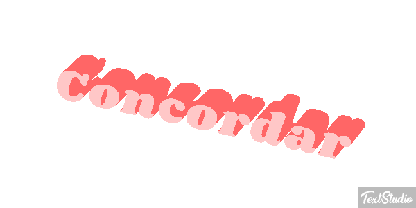 Concordar Effetto testo