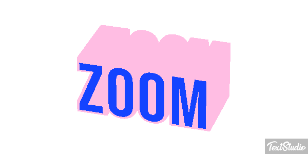 Zoom Text effect