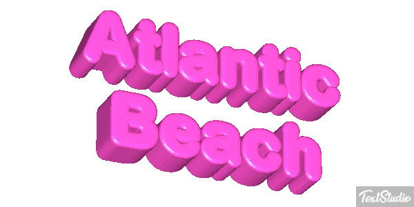 Atlantic Beach Text effect