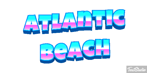 Atlantic Beach Text effect