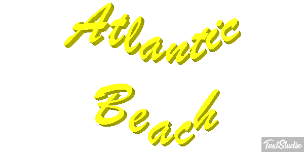Atlantic Beach Text effect