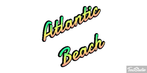 Atlantic Beach Text effect