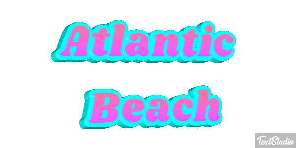 Atlantic Beach Text effect