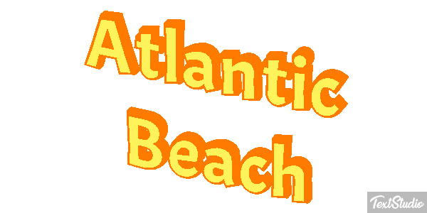 Atlantic Beach Text effect