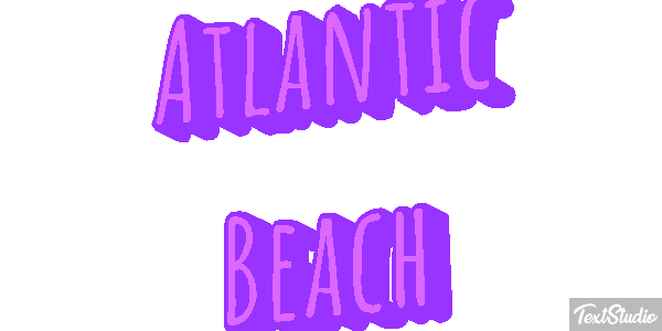 Atlantic Beach Text effect