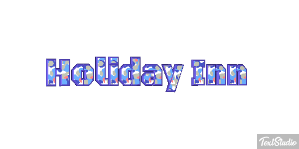 Holiday Inn Efeito do texto