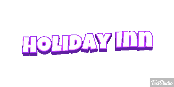 Holiday Inn Efeito do texto