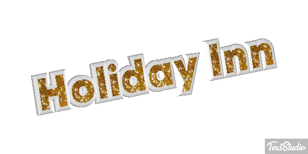 Holiday Inn Efeito do texto