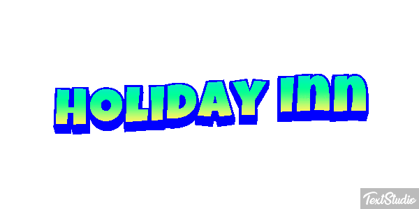 Holiday Inn Efeito do texto