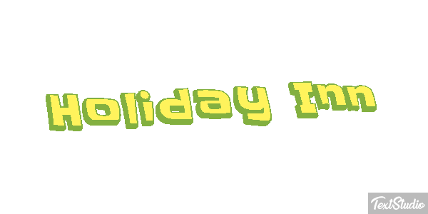 Holiday Inn Efeito do texto