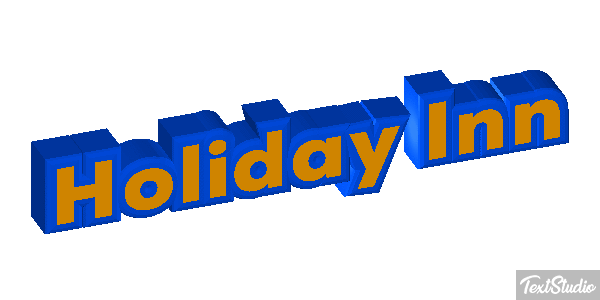 Holiday Inn Efeito do texto
