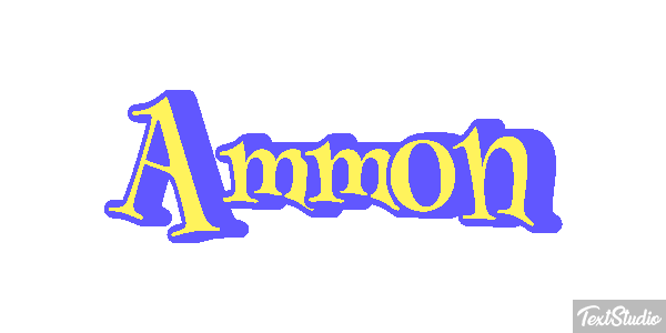 Ammon Tekst effect