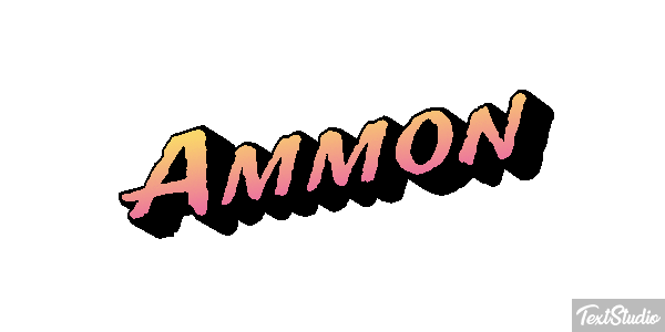 Ammon Tekst effect