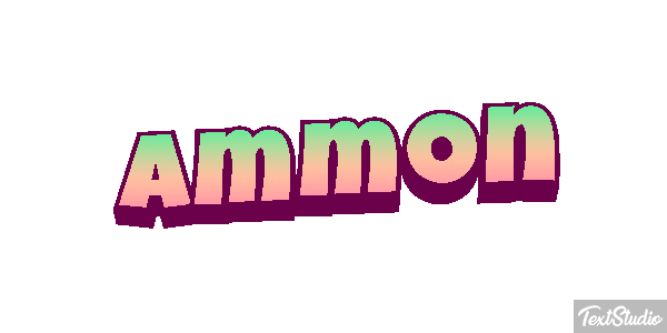 Ammon Tekst effect