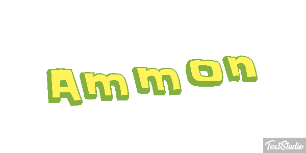 Ammon Tekst effect