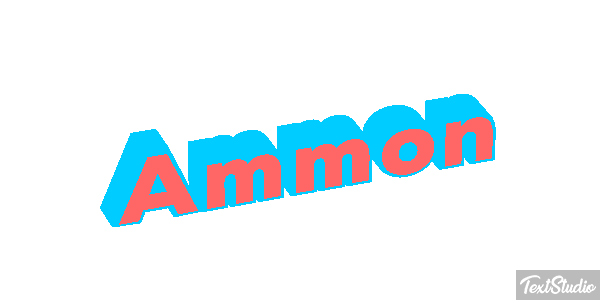 Ammon Tekst effect