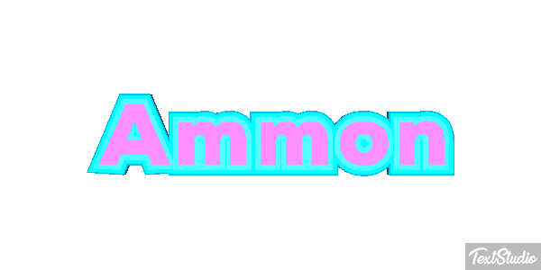 Ammon Tekst effect