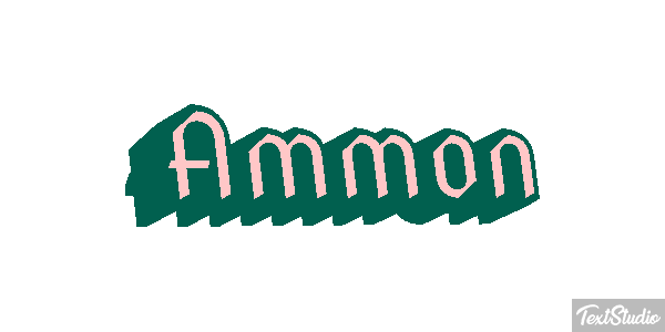 Ammon Tekst effect