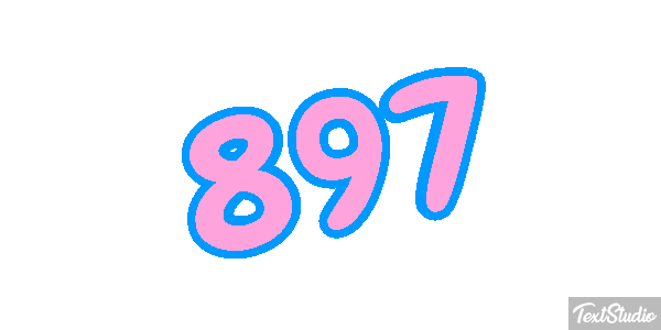 897 Texteffekt