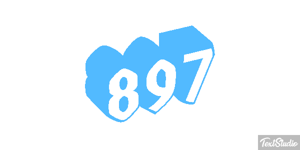 897 Texteffekt