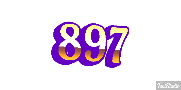 897 Texteffekt