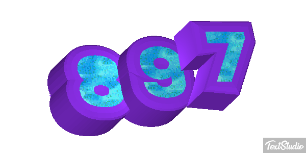 897 Texteffekt
