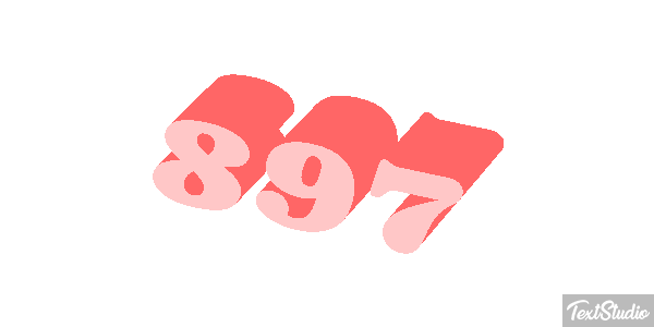 897 Texteffekt