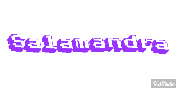 Salamandra Effetto testo