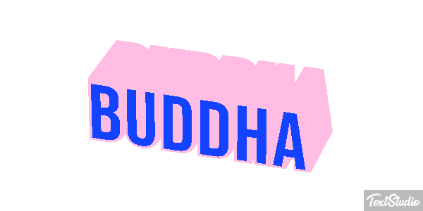 Buddha Text effect