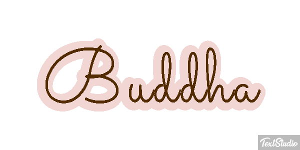 Buddha Text effect